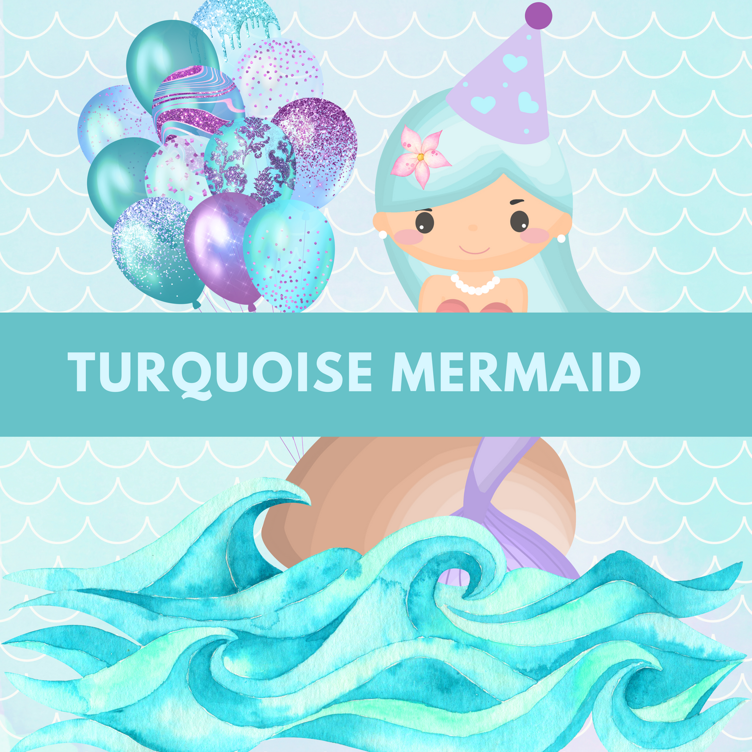 Turquoise Mermaid