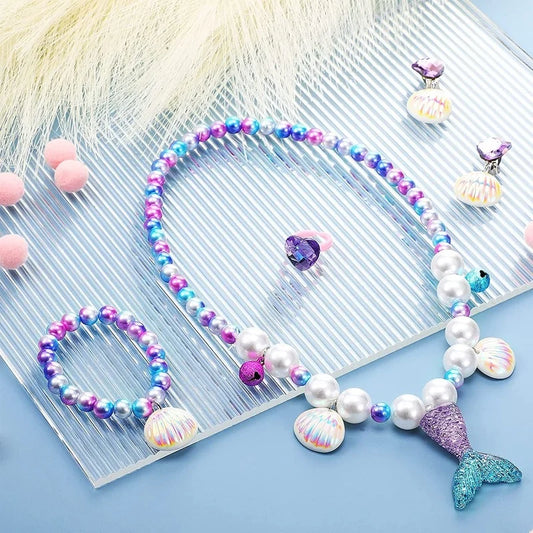 Mermaid Jewelry Set | Purple Mermaid