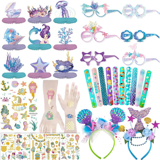 Little Mermaid Party Favors | Purple Mermaid
