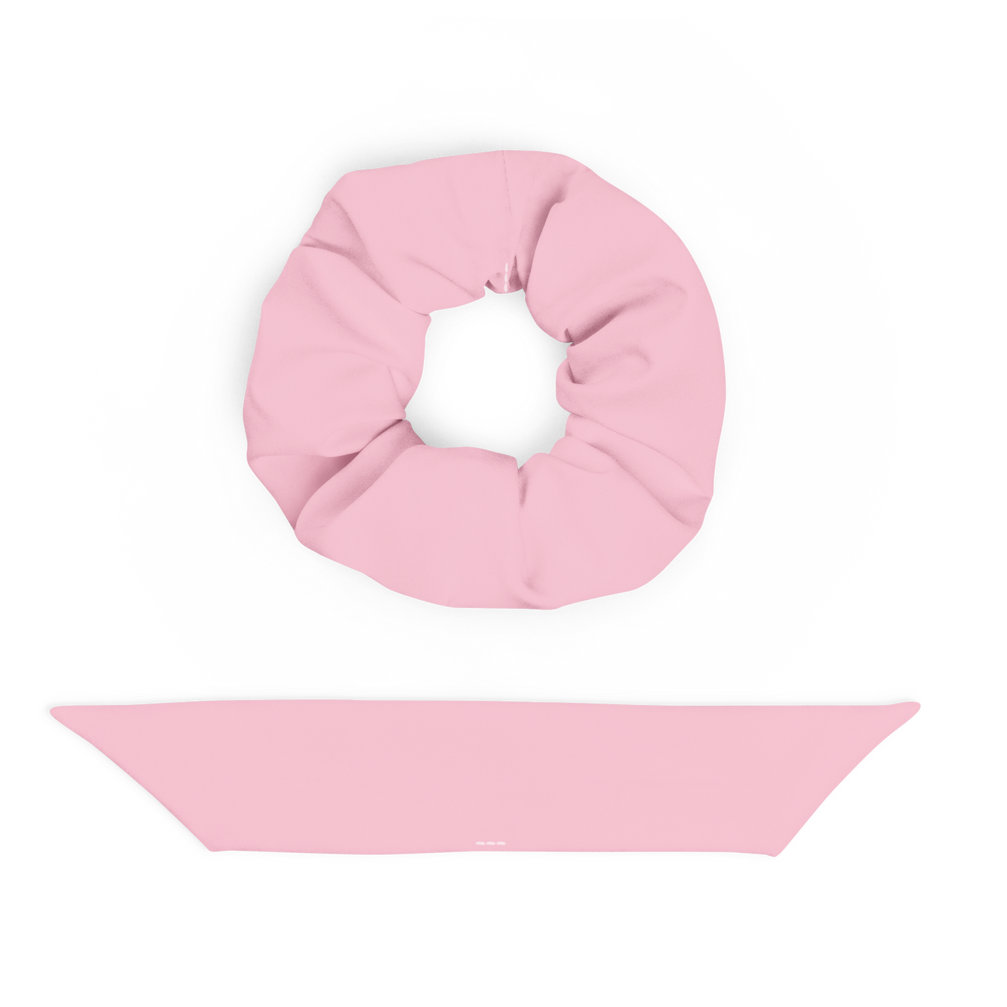 Baby Pink Princess Recycled Scrunchie
